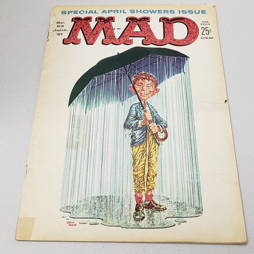 Mad Magazine #63 June 1961